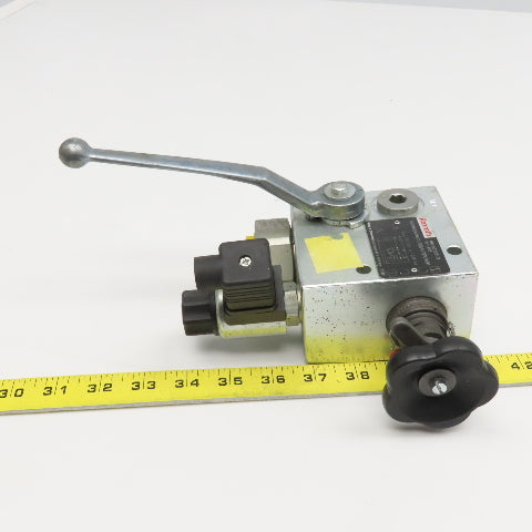 Rexroth 0532VAW20/4/FKM/211/D/Z/03/G/24/00/A1 Accumulator Shut Off Block 24VDC