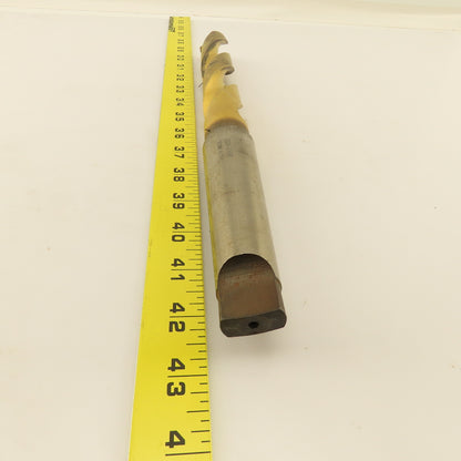 28.5mm 2 Flute Twist Drill 4MT Taper 13-1/8" OAL TiN Coated
