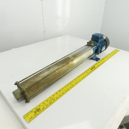 Leroy-Somer LS80L3 C0 1.5KW Pump 220/380V 3PH2825/3430RPM From Agiecut 100