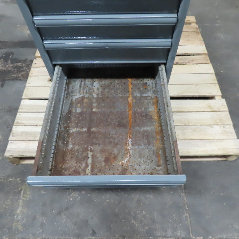 6 Drawer Tool Small Parts Storage Cabinet 22-1/4" x 28-1/2" x 32-1/2" Tall