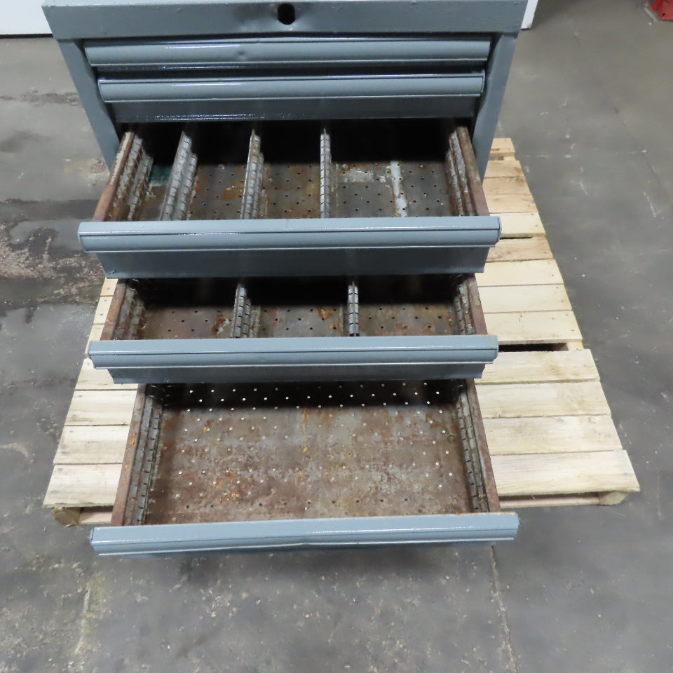 6 Drawer Tool Small Parts Storage Cabinet 22-1/4" x 28-1/2" x 32-1/2" Tall
