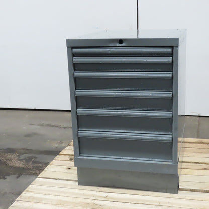 6 Drawer Tool Small Parts Storage Cabinet 22-1/4" x 28-1/2" x 32-1/2" Tall