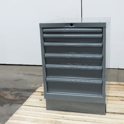 6 Drawer Tool Small Parts Storage Cabinet 22-1/4" x 28-1/2" x 32-1/2" Tall