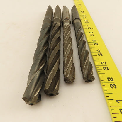 Msc. Spiral 4 Flute Hand Reamer 2MT Lot of 4