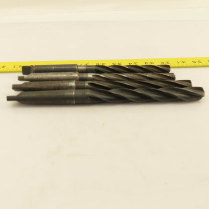 Msc. Spiral 4 Flute Hand Reamer 2MT Lot of 4