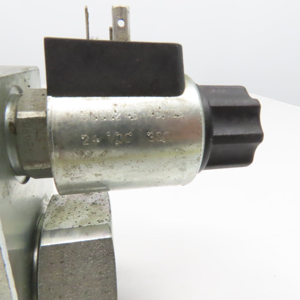 Accumulator Shut Off Block 24VDC Coil 0532004205 Relief Cartridge 1" ORB Ports