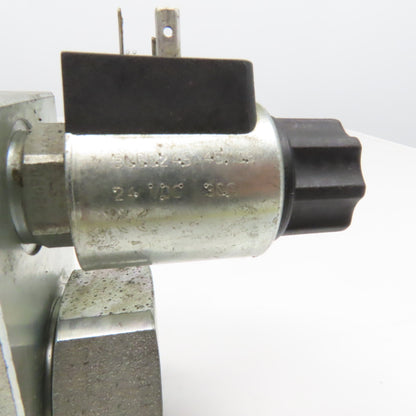 Accumulator Shut Off Block 24VDC Coil 0532004205 Relief Cartridge 1" ORB Ports