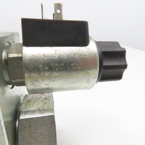 Accumulator Shut Off Block 24VDC Coil 0532004205 Relief Cartridge 1" ORB Ports
