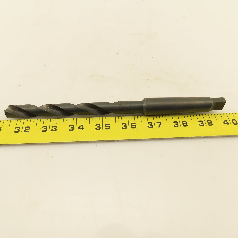 Michigan Drill 13mm 2MT Spiral 2 Flute HSS 200M 135° Drill Point Black Oxide