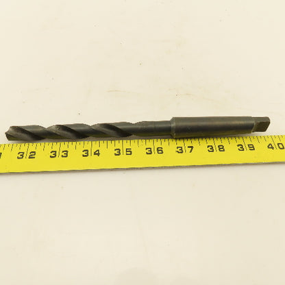 Michigan Drill 13mm 2MT Spiral 2 Flute HSS 200M 135° Drill Point Black Oxide