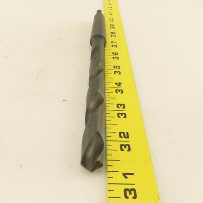 Michigan Drill 13mm 2MT Spiral 2 Flute HSS 200M 135° Drill Point Black Oxide