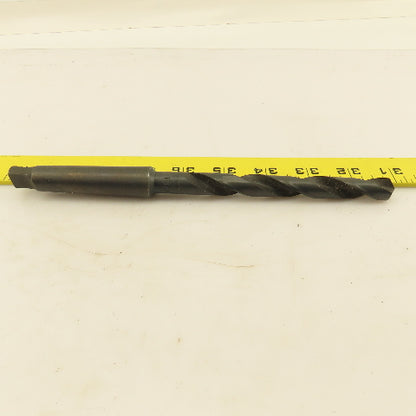 Michigan Drill 13mm 2MT Spiral 2 Flute HSS 200M 135° Drill Point Black Oxide