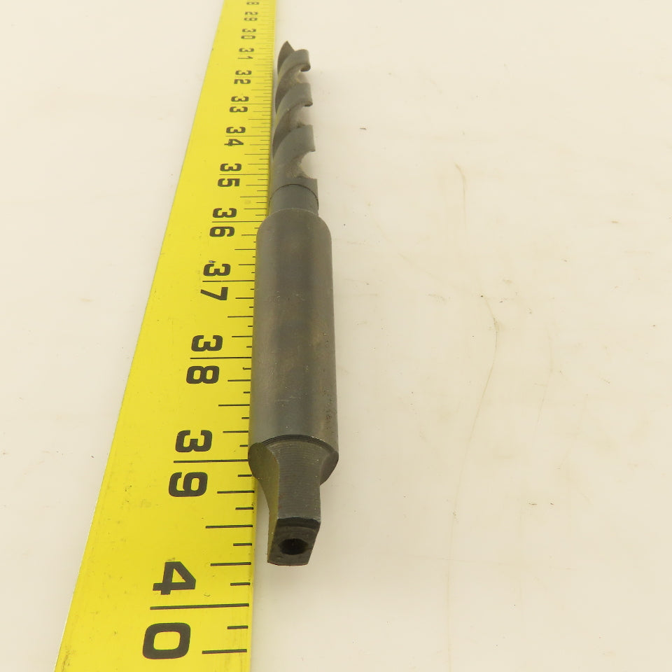 Michigan Drill 13mm 2MT Spiral 2 Flute HSS 200M 135° Drill Point Black Oxide