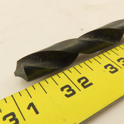 Michigan Drill 13mm 2MT Spiral 2 Flute HSS 200M 135° Drill Point Black Oxide