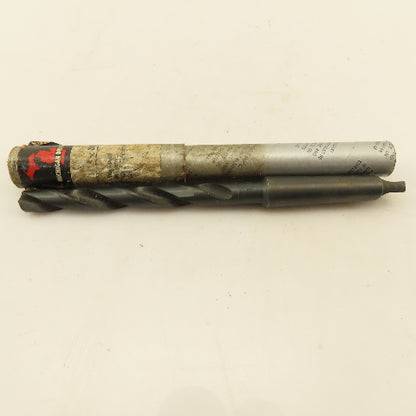 Michigan Drill 13mm 2MT Spiral 2 Flute HSS 200M 135° Drill Point Black Oxide