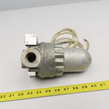 Fairey Arlon 3/4" NPT Hydraulic Filter Assembly W/ Pressure Switch 120V