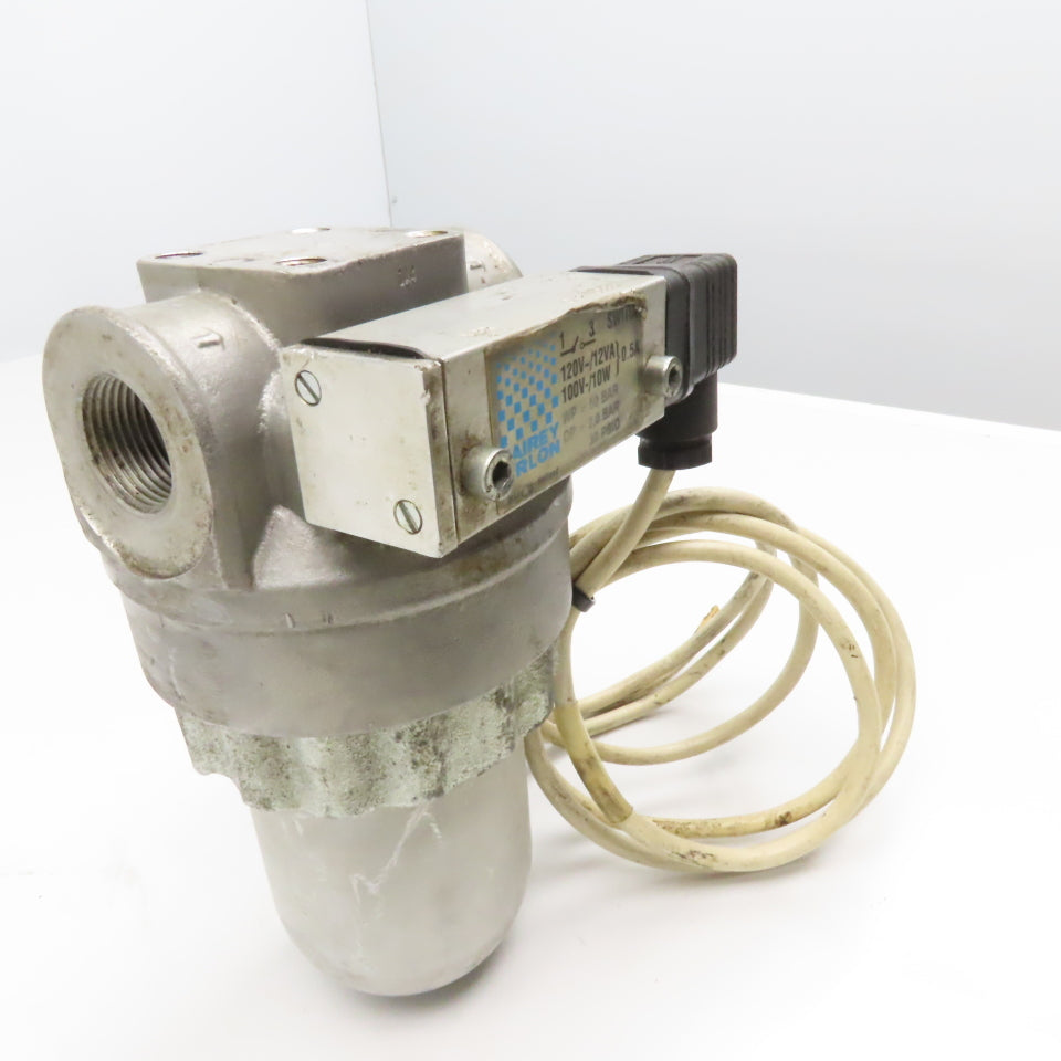 Fairey Arlon 3/4" NPT Hydraulic Filter Assembly W/ Pressure Switch 120V