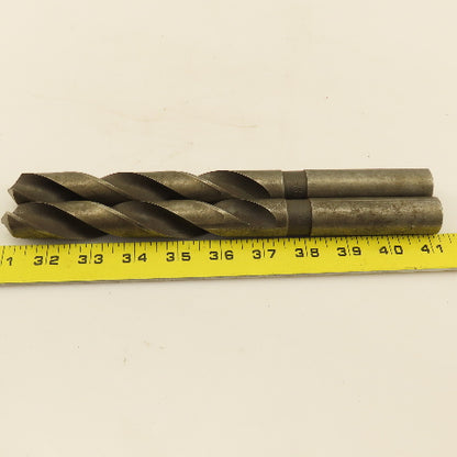 1-29/32" Straight Shank Drill Bit 118° Spiral 2 Flute 10-1/4" OAL Lot of 2