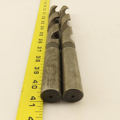 1-29/32" Straight Shank Drill Bit 118° Spiral 2 Flute 10-1/4" OAL Lot of 2
