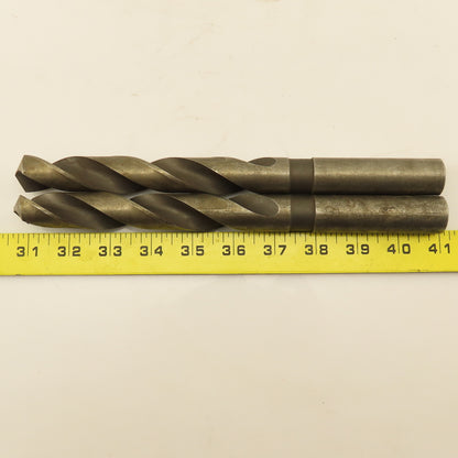 1-29/32" Straight Shank Drill Bit 118° Spiral 2 Flute 10-1/4" OAL Lot of 2