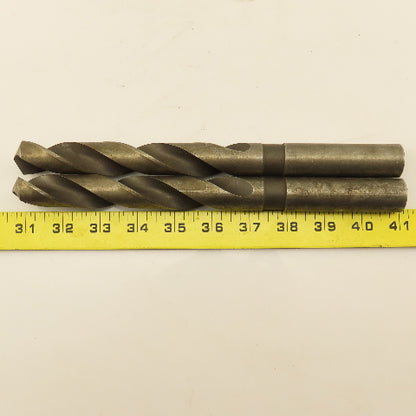 1-29/32" Straight Shank Drill Bit 118° Spiral 2 Flute 10-1/4" OAL Lot of 2