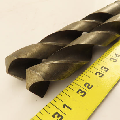 1-29/32" Straight Shank Drill Bit 118° Spiral 2 Flute 10-1/4" OAL Lot of 2