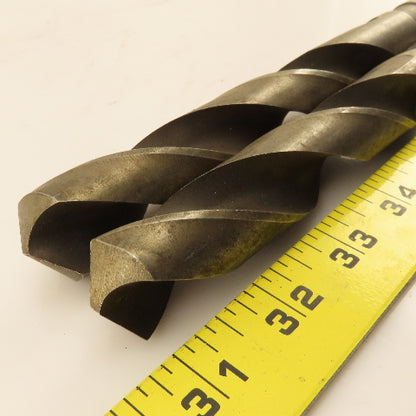 1-29/32" Straight Shank Drill Bit 118° Spiral 2 Flute 10-1/4" OAL Lot of 2