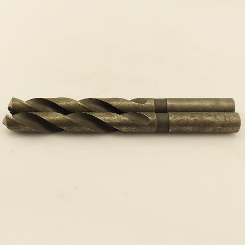 1-29/32" Straight Shank Drill Bit 118° Spiral 2 Flute 10-1/4" OAL Lot of 2