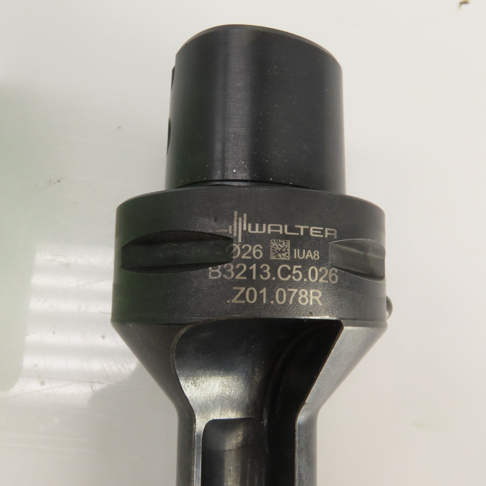 Walter B3213.C5.026.Z01.078R Indexable Drill Insert Holder Coolant Thru 26mm