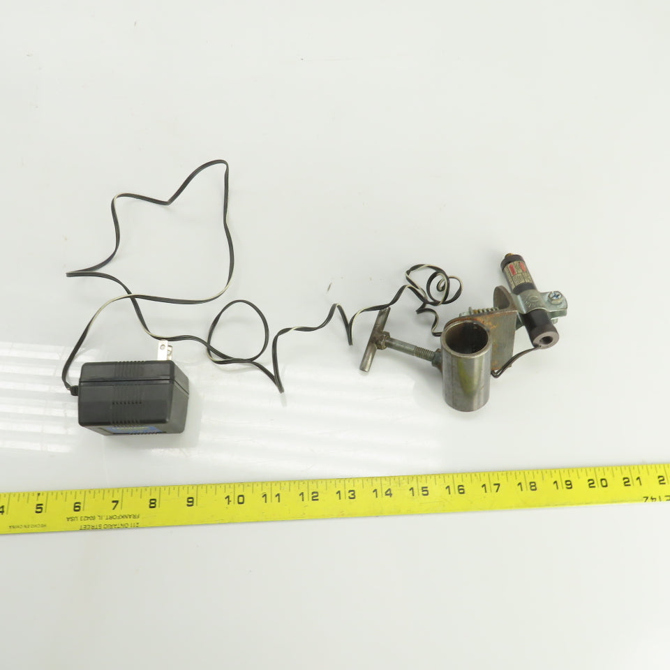 Laseraim Machine Laser Alignment & Positioning Tool 110V 60HZ W/1" Pipe Mount
