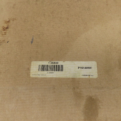 P1614WW 14-7/8" x 12-7/8" White Steel Backplate Lot Of 2