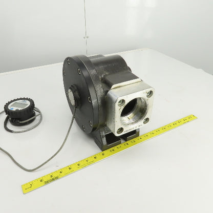 Macnaught MX75F-2SA Oval Gear Fuel and Oil Flow Meter 3" NPT Port 194GPM 175PSI