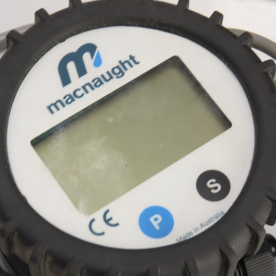 Macnaught MX75F-2SA Oval Gear Fuel and Oil Flow Meter 3" NPT Port 194GPM 175PSI