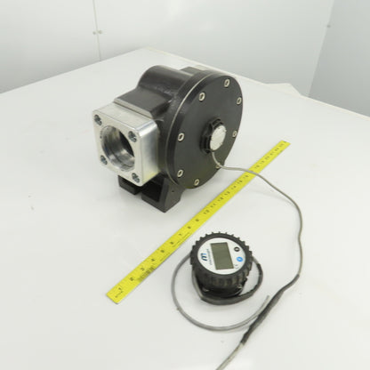 Macnaught MX75F-2SA Oval Gear Fuel and Oil Flow Meter 3" NPT Port 194GPM 175PSI