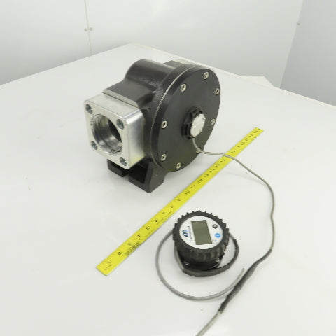 Macnaught MX75F-2SA Oval Gear Fuel and Oil Flow Meter 3" NPT Port 194GPM 175PSI