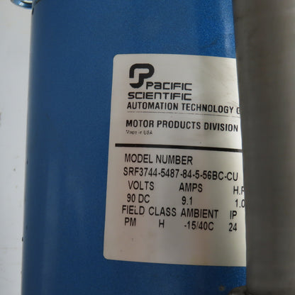 Hub City 0221-11414-217 30:1R  Gear Reducer W/Brake & 90VDC 1HP Motor 58RPM Out