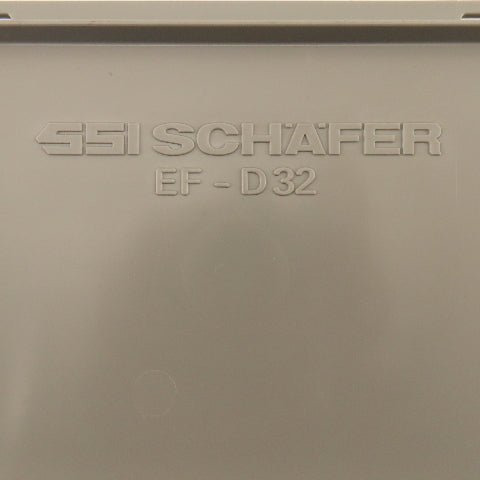 SSI Schafer EFD-D32 Straight Wall Stackable Container Lid Lot of 35
