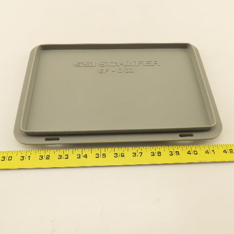 SSI Schafer EFD-D32 Straight Wall Stackable Container Lid Lot of 35