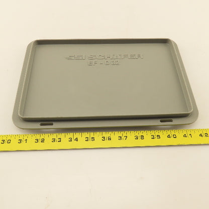 SSI Schafer EFD-D32 Straight Wall Stackable Container Lid Lot of 35