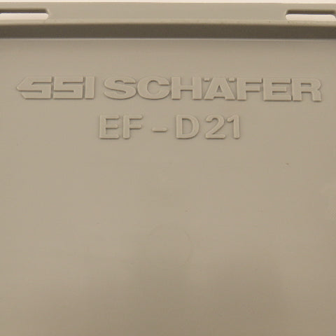SSI Schafer EF-D21 Straight Wall Stackable Container Lid Lot of 82
