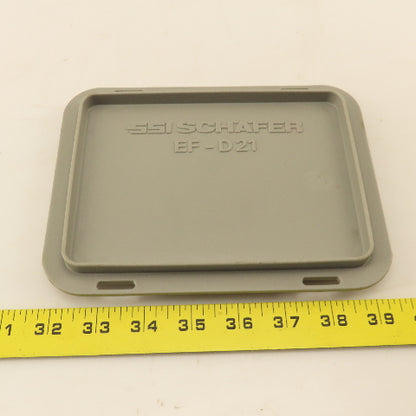 SSI Schafer EF-D21 Straight Wall Stackable Container Lid Lot of 82