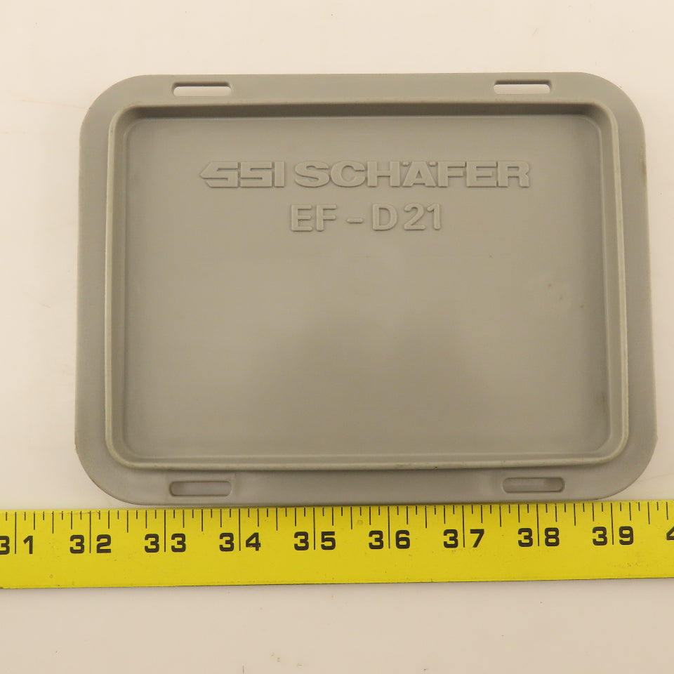 SSI Schafer EF-D21 Straight Wall Stackable Container Lid Lot of 82