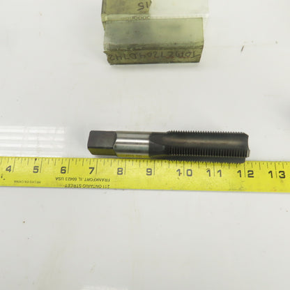 M27 x 2 Metric Right Hand Straight 4 Flute Plug Tap HS GD-7 17mm Shank USA Lot/2
