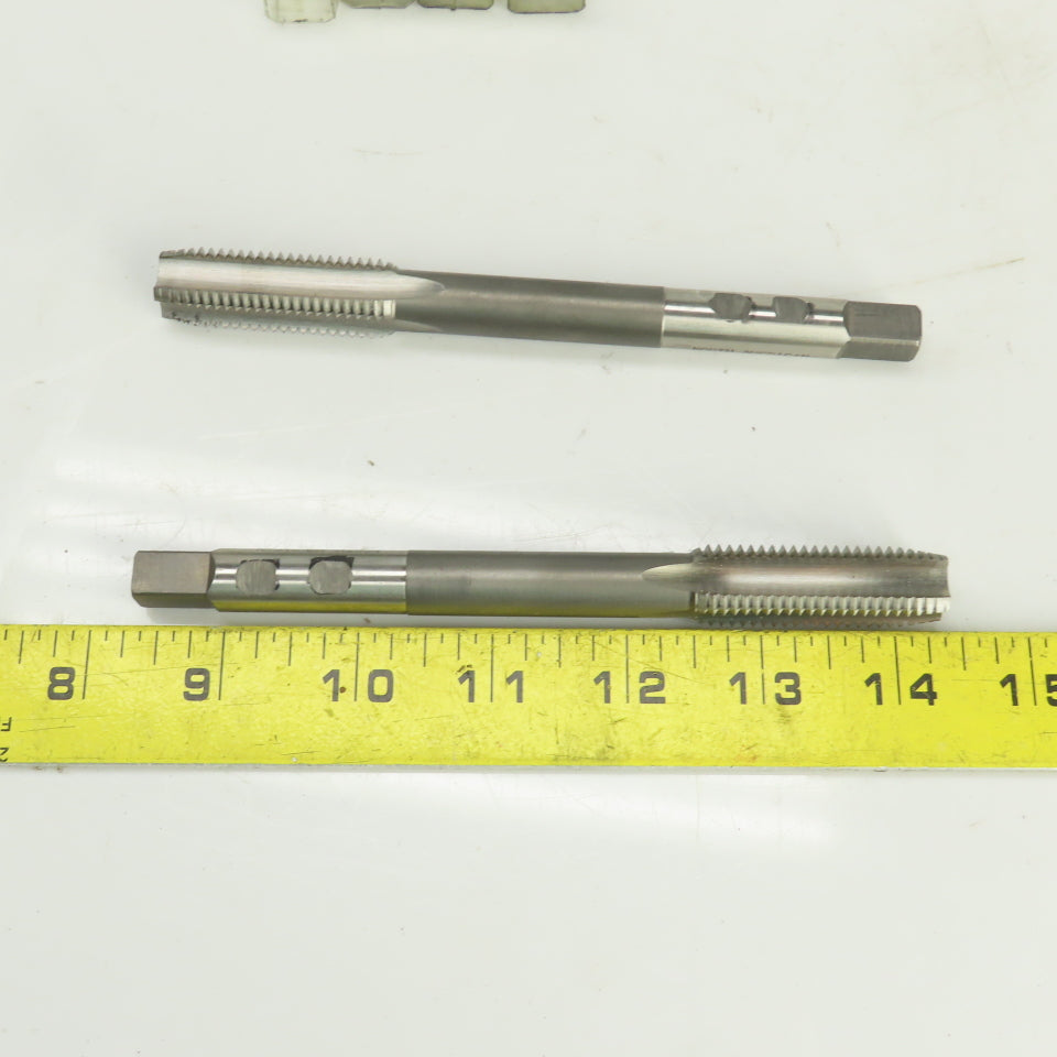 M16 x 2 Metric Right Hand Straight 4 Flute Plug Tap HSS D-7 9mm Shank USA Lot/2