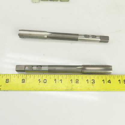 M16 x 2 Metric Right Hand Straight 4 Flute Plug Tap HSS D-7 9mm Shank USA Lot/2