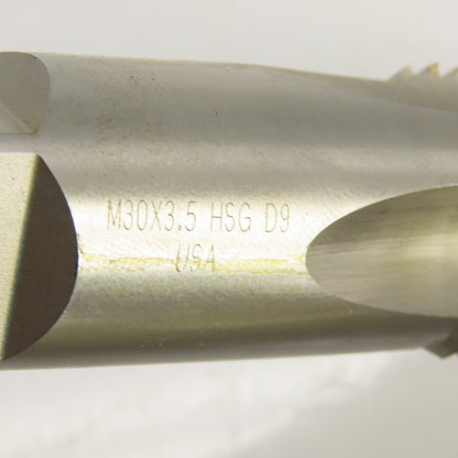 M16 x 2 Metric Right Hand Straight 4 Flute Plug Tap HSG D-9 3/4" Shank USA Lot/2