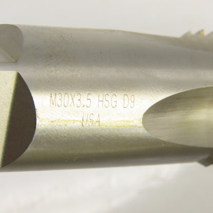 M16 x 2 Metric Right Hand Straight 4 Flute Plug Tap HSG D-9 3/4" Shank USA Lot/2