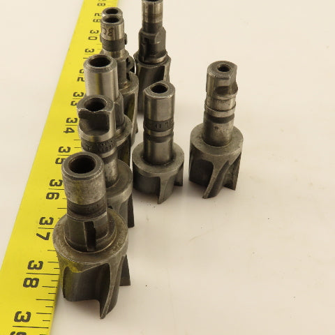 Msc. HSS Counterbore Pilot Hole RB Radial Drive 4 Flute 7/8" To 1-1/8" Lot of 8