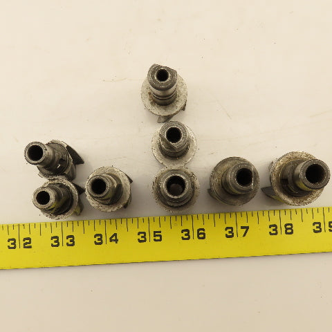 Msc. HSS Counterbore Pilot Hole RB Radial Drive 4 Flute 7/8" To 1-1/8" Lot of 8