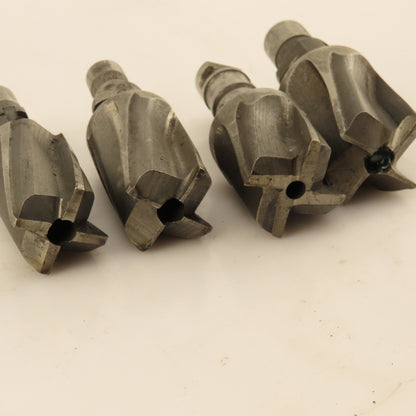 Msc. HSS Counterbore Pilot Hole RB Radial Drive 4 Flute 7/8" To 1-1/8" Lot of 8